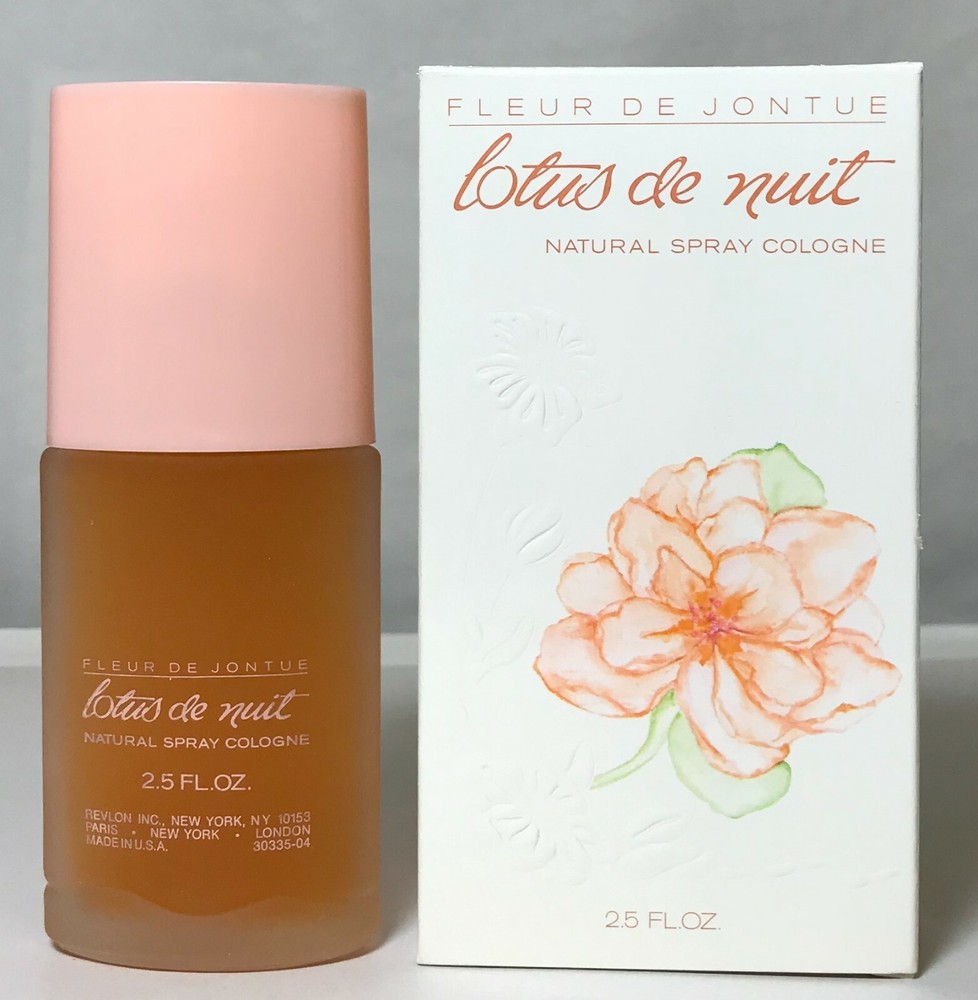 3 Fleur de Jontue lotus de Nuit 2.5 oz natural Spray Cologne by Revlon