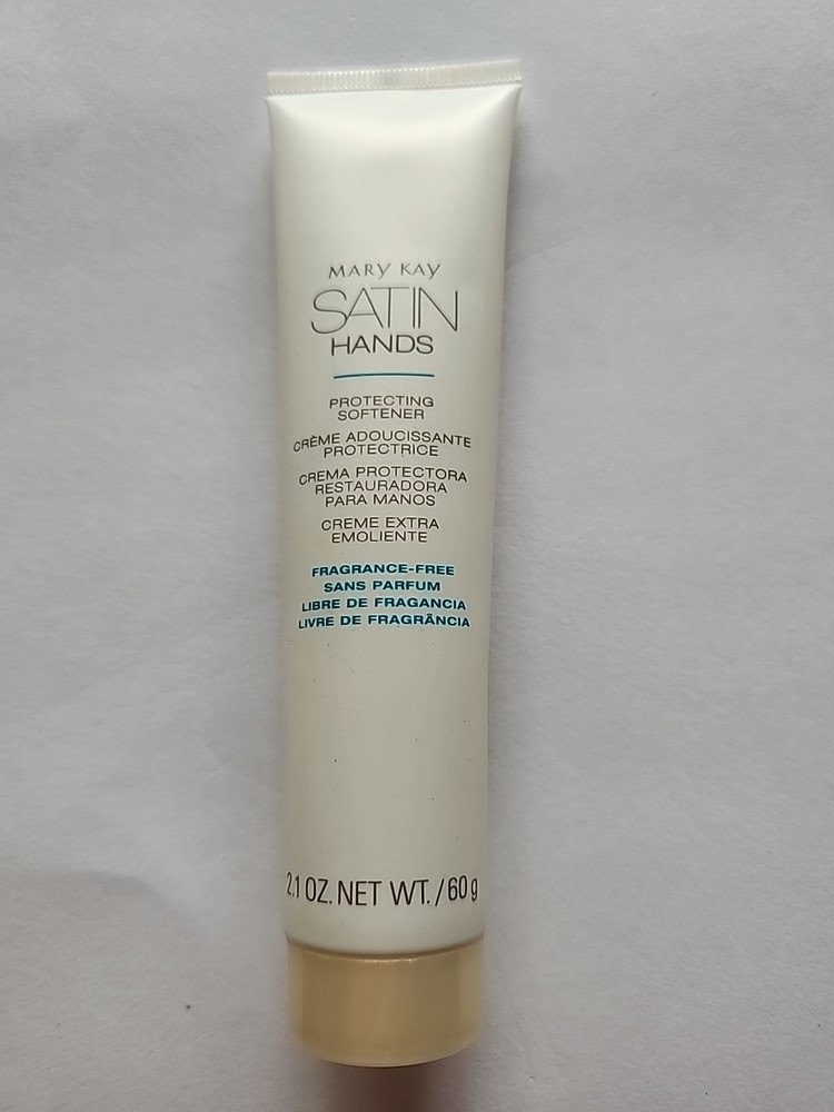 Mary Kay Satin Hands PROTECTING SOFTENER Fragrance Free Full Size NO BOX