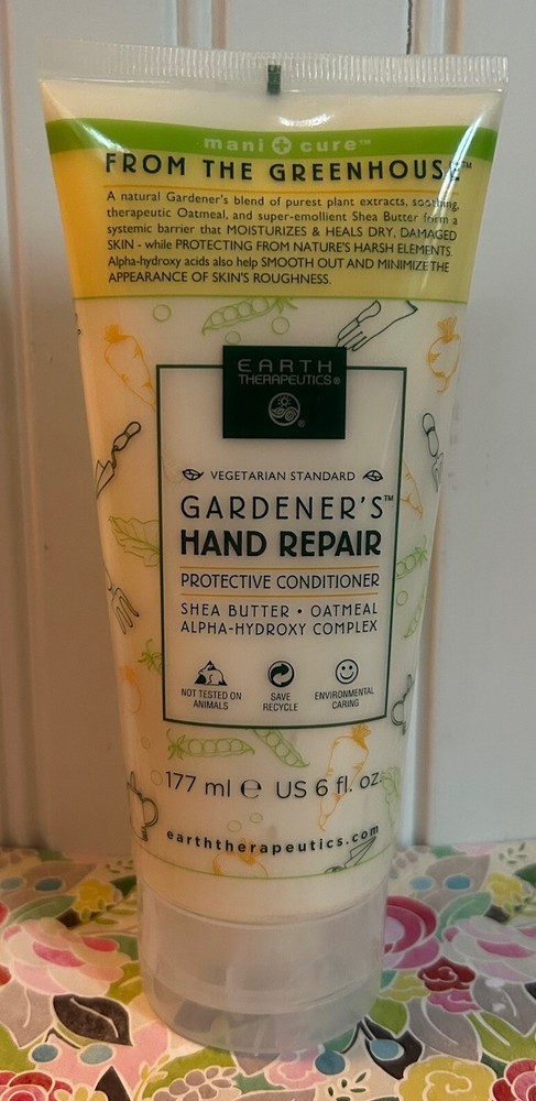 EARTH THERAPEUTICS GARDENER’S HAND REPAIR CREAM 6 OZ PROTECTIVE CONDITIONING