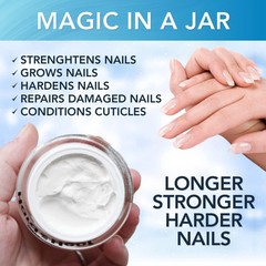 Hard as Hoof Nail Strengthening Cream 1oz Natural Formula for Stronger Nails