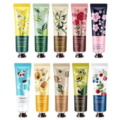 BONNIESTORE 10 Pack Plant Fragrance Hand 1.01 Fl Oz (Pack of 10), white