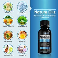 Maximum Strength Toenail Fungus Treatment with 0.5 Fl Oz (Pack of 2), Black