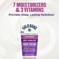 Fragrance-Free Hand Cream for Aging Skin – 3 oz. UV Protection & Hydration