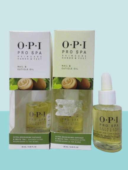 OPI PRO SPA SKIN CARE NAIL & CUTICLE OIL HANDS AND FEET 0.95 OZ NWB LOT OF 2