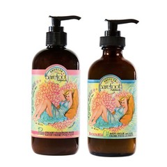 Barefoot Venus Cleansing Coconut Kiss Wash and Body Cream Bundle gift