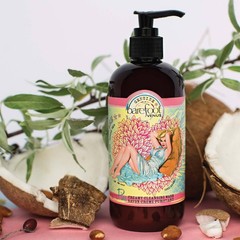 Barefoot Venus Cleansing Coconut Kiss Wash and Body Cream Bundle gift