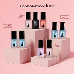 LONDONTOWN Luxe Length Nail Gloss – Strengthens 0.4 Fl Oz (Pack of 1), Clear