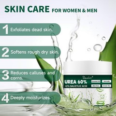 Danliss Urea Cream 60% with 2% Salicylic Acid – 6.35 Fl Oz (Pack of 1)
