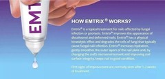 3 Pcs x EMTRIX Fungal Nail Treatment Visible Results in 1 Week Easy Application