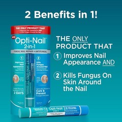 Opti-Nail 2-in-1 Fungal Nail Repair Liquid Pen Plus Antifungal, 1.7 fl oz