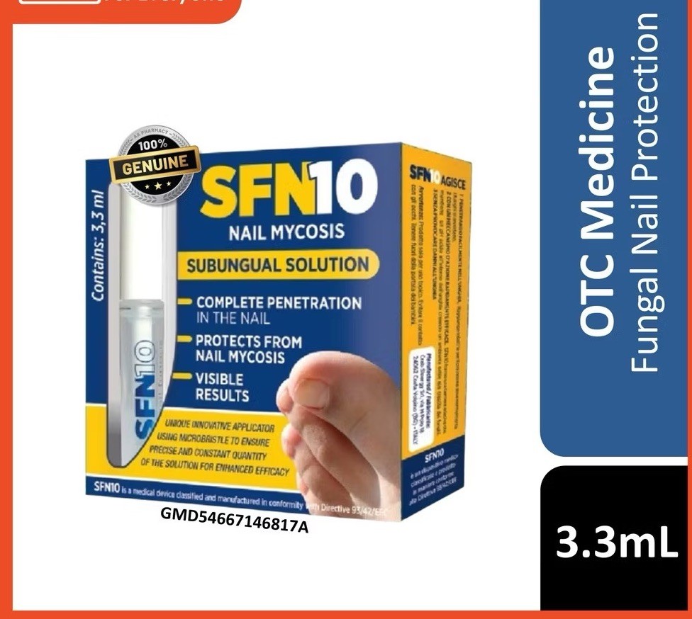 SFN10 Nail Mycosis (01/2028) Subungual Solution (3.3ml) Therapy of nail mycosis