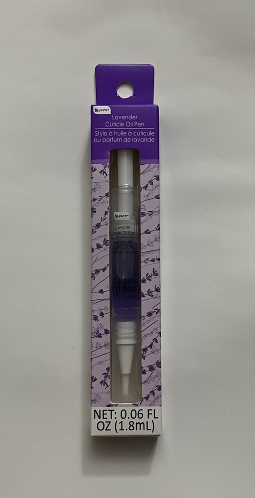 B Pure Cuticle Oil Pen / Lavender Scent .06 FL OZ NEW!!!