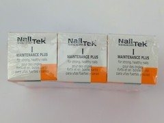 3pk Lot Nail Tek MAINTENANCE PLUS I – For Strong Healthy Nails – NEW!
