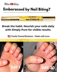 Bliss Kiss | 1 Crisp Fragrance | Nail Oil Cuticle Pen w/Vitamin E & Jojoba⏤Nail