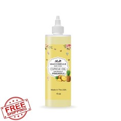 Maccibelle Cuticle Oil For Nails Pineapple 4 Ounce Refill