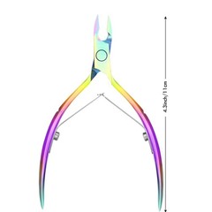 Cuticle Trimmer Nippers, Durable Cutter, Colorful Scissor