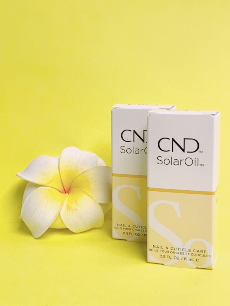CND Solar Oil Nail & Cuticle conditioner 0.5oz (Pack of 2)