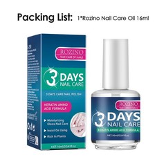 3 Day Nail Growth Treatment with Keratin Amino Acid for Strengthening &Hydration