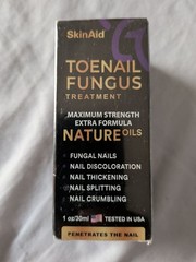 SkinAid Toenail Fungus Treatment Maximum Strength Nature Oils 1oz NWTEXP 04/2027