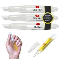 Refillable Squeeze Cuticle Oil Pen 3-Pack – Ideal for Nail Growth & Application