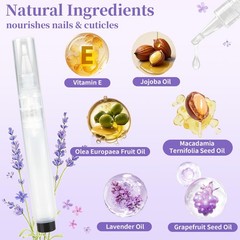 RAQEHO Refillable Cuticle Oil Pen – 1 Empty Nail 0.06 Fl Oz (Pack of 10)