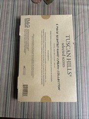 Tuscan Hills Selected Scents 6 Piece Scented Hand Cream Collection NIB Sealed