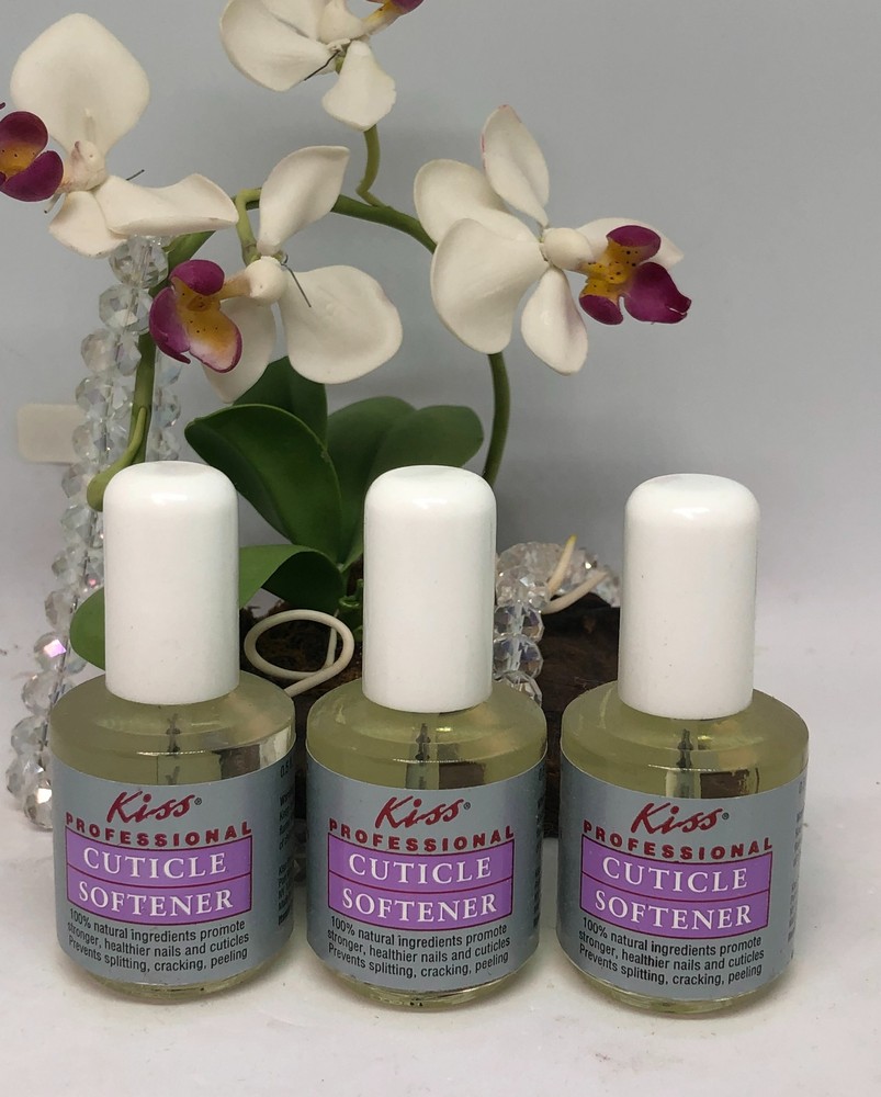 3x Cuticle Softener Moisturizing Oil & Nail Strengthener by Kiss – .5 oz