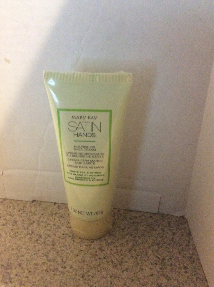 Mary Kay Satin Hands Nourishing White Tea & Citrus Shea Cream 3 Oz