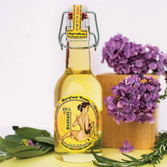 Barefoot Venus Bath & Massage Oil – Multi-Use Body Oil for Bath 8 fl oz (225 ml)