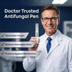 Toenail Repair Treatment Pen for Discolored, 0.42 Fl Oz (Pack of 1), Black