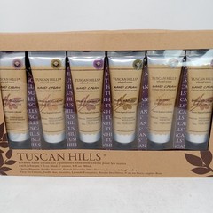 Tuscan Hills Hand Cream Gift Set-6 different 1 Oz. Scented Hand Creams