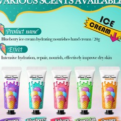 Set Of 5 Hand Lotion Evens Skin Tone Hand Cream Prevent Dryness Cracking