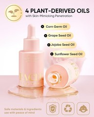 PACFE Velour Rosa Nail and Cuticle Oil – 100% Natural Plant-Based Treatment w…