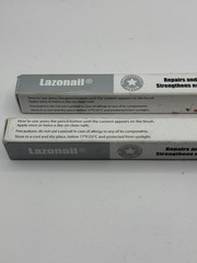 2-Pack Lazonail Fingernail & Cuticle Strengthening and Regenerating Gel 2.5ml