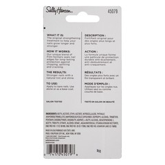 2 Pack Sally Hansen Hard As Nails Nail Hardener, 0.45 fl oz, Natural Tint 45079