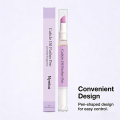2-in-1 Cuticle Oil Pusher Pen, Ceramic Cuticle Oil Cuticle Pusher Nail Oil Pen