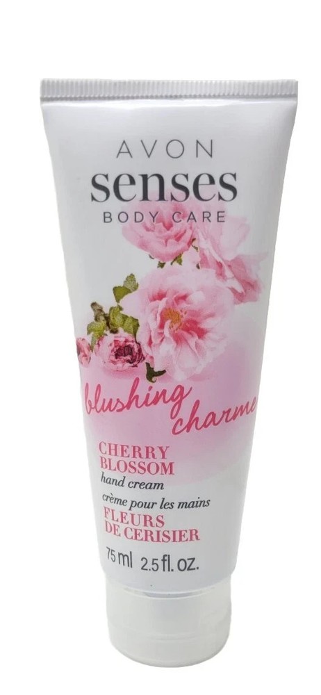 AVON Senses Body Care Blushing Charme Cherry Blossom Hand Cream (2.5floz) SEALED