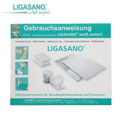LIGASANO Foam Roll in Dispenser Box Non Sterile Bandage 300x5x0.3 cm Nail Care