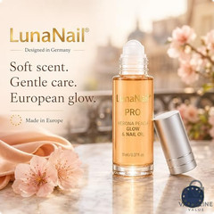 LunaNail Verona Peach Glow Cuticle Oil Roll-On Serum 11ml