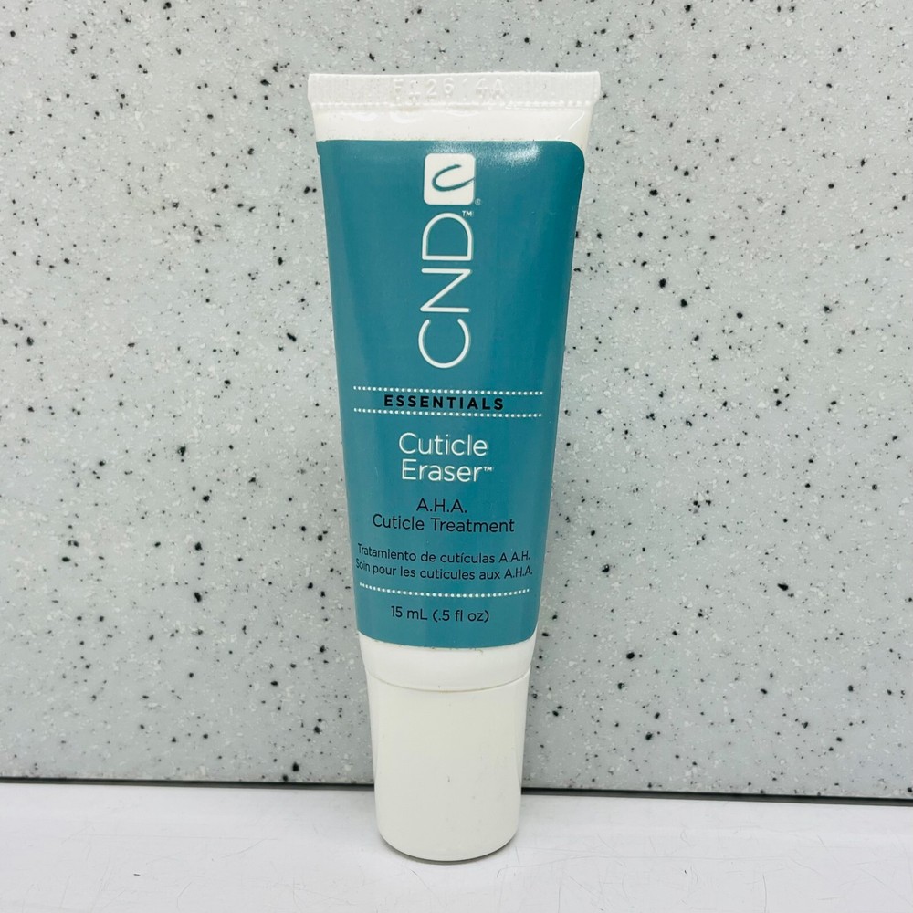 CND Cuticle Eraser Gentle Exfoliator 0.5 fl oz/15ml NEW – SKU# 05104