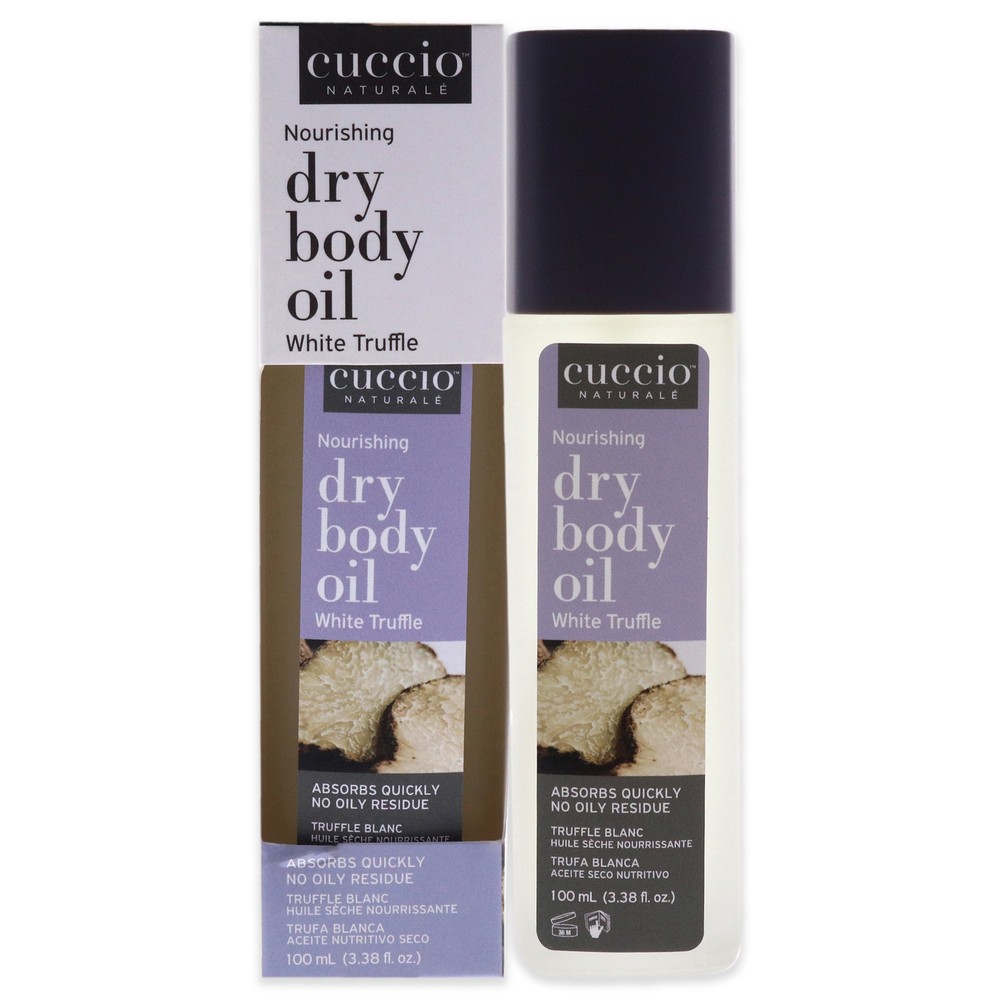 Nourishing Dry Body Oil – White Truffle by Cuccio Naturale for Unisex – 3.38 oz