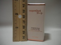 Empow(her) Beauty Pomegranate Infused Cuticle Oil .50 Fl Oz New Unused Sealed