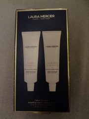 LAURA MERCIER TWIN FLAMES SOUFFLE HAND CREAM AMBRE VANILLA & ALMOND COCONUT