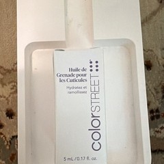 Color Street Cuticle Nourishing Oil, Pomegranate, 5 mL / 0.17 fl oz, 12M