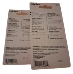 Two New Sally Hansen Hard as Nails Strength Treatment, Clear Nail Treatments