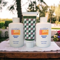 Avon Care Deeply with Aloe Hand Cream + Skin-So-Soft Anti-Itch Refill Sprays