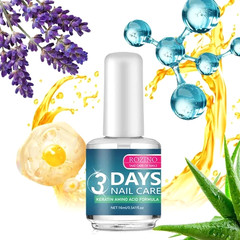 ROZINO 3 Days Nail Care – Keratin Amino Acid Formula Superior Nail Nourish EDF