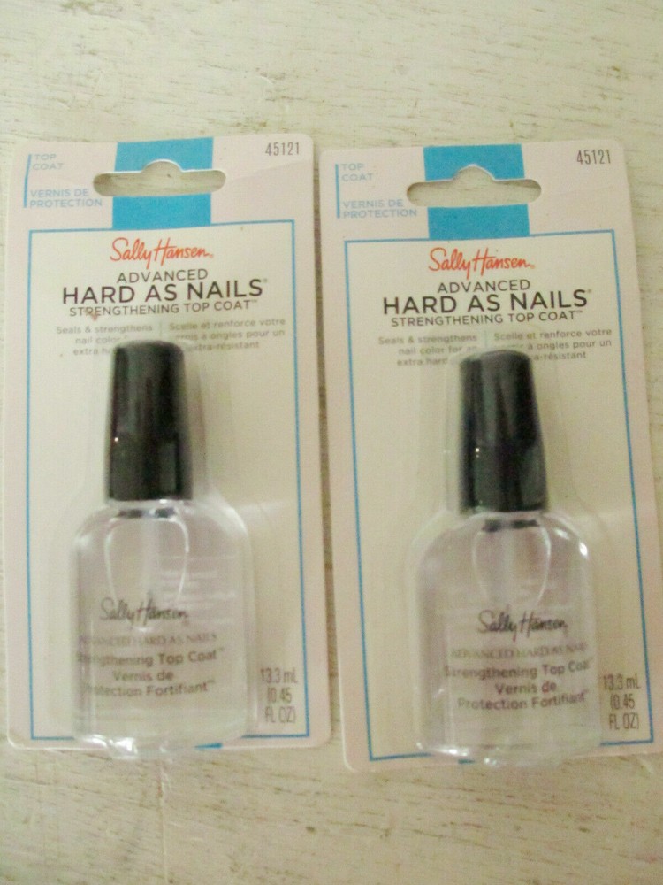 Sally Hansen Hard As Nails Strength Top Coat – BOGO Deal (0.45 oz each)