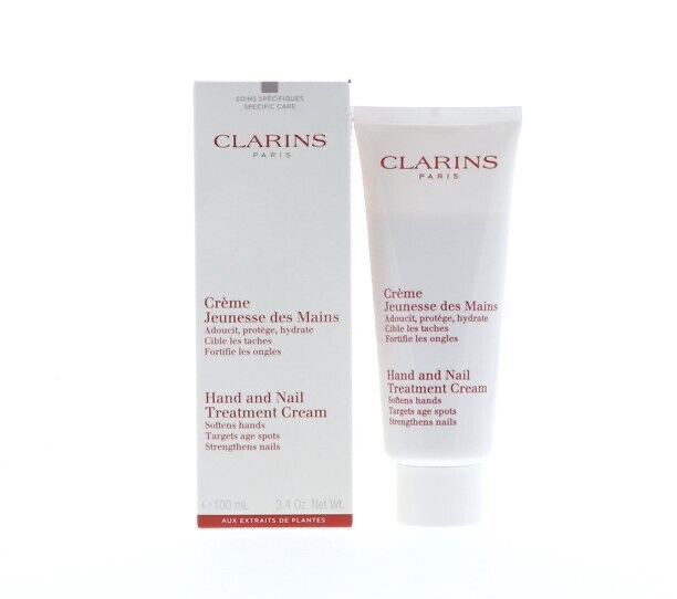 CLARINS Hand & Nail Treatment Cream 100ml/3.4oz NIB Factory Sealed Tube