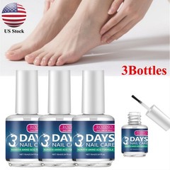 3PACK ROZINO 3 Days Nail Care – Keratin Amino Acid Formula Superior Nail Nourish